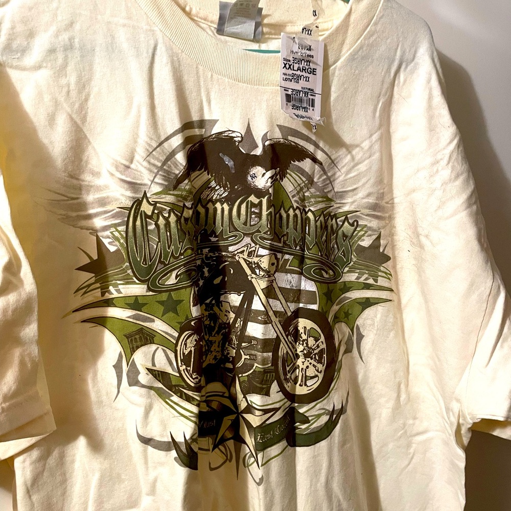 Custom choppers t shirt size xxl